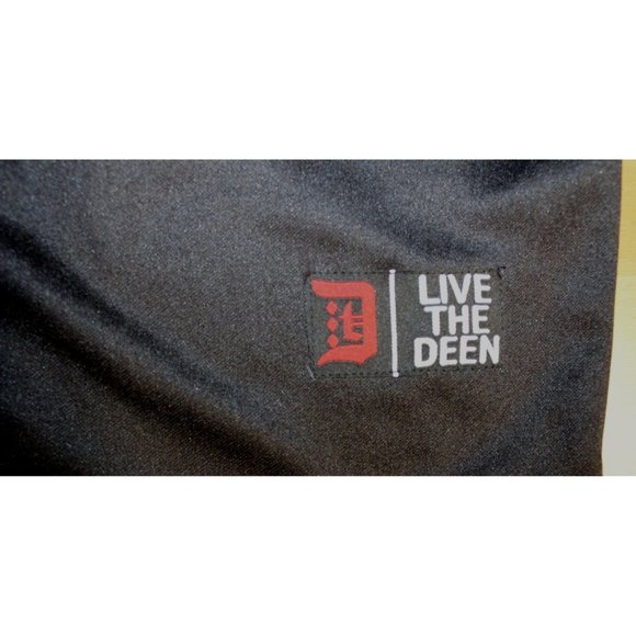 Livethedeen Live the Deen Baseball Button Sewn Jersey Adult Mens Medium Black - Picture 2 of 9